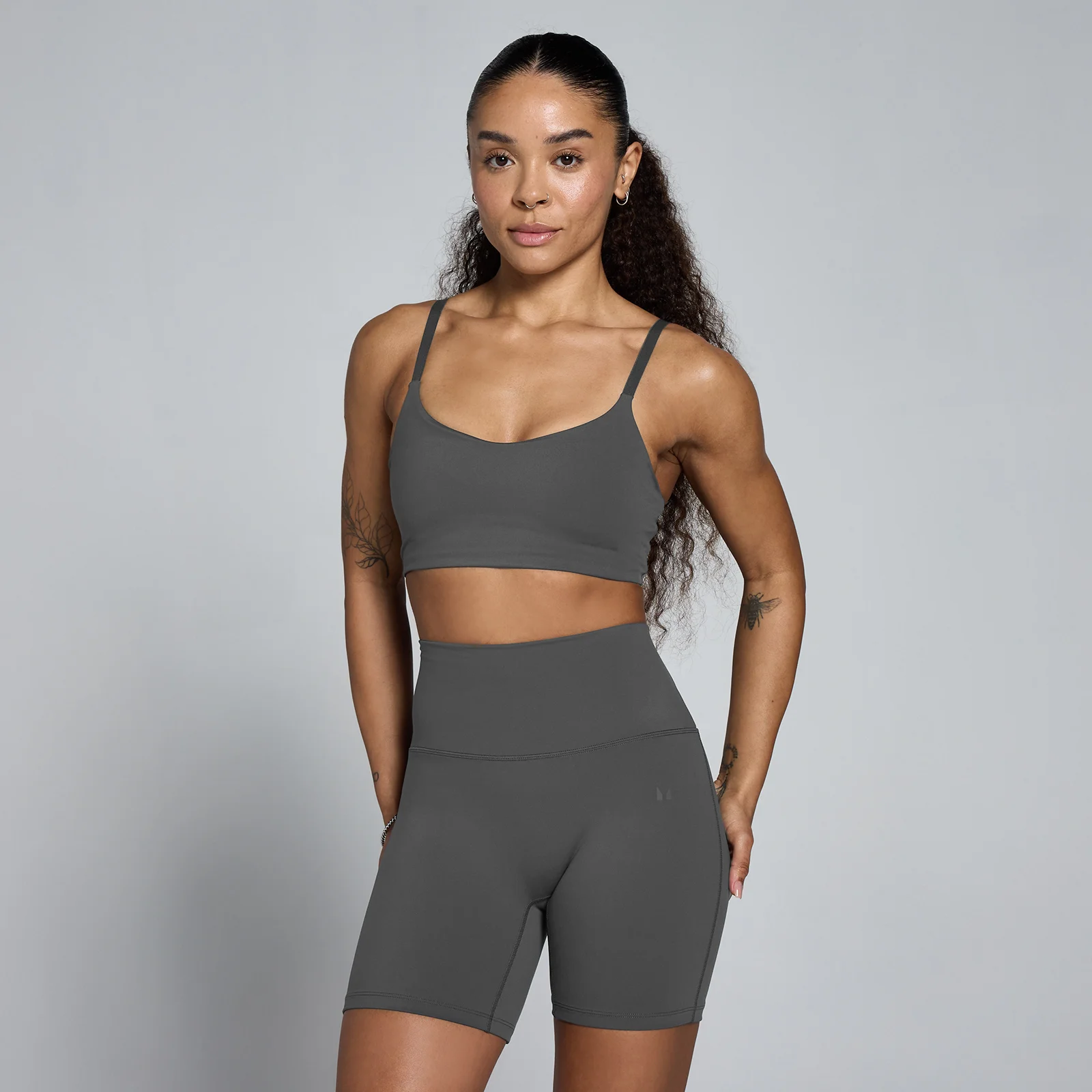MP Dam Tempo Sport-BH - Dark Grey - M Bild 1