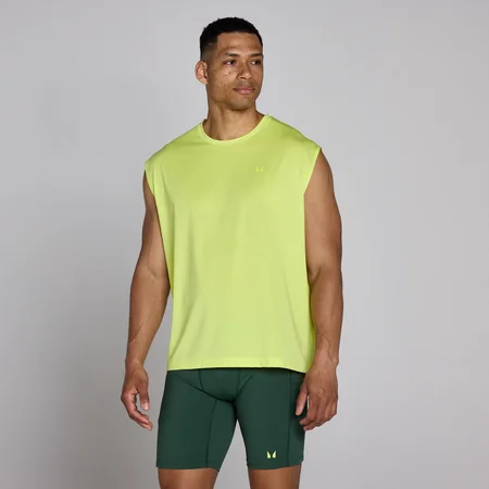 MP Hybrid Oversized Meshlinne för herrar - Limegrön