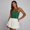 MP Tempo Contrast Strappy Racerback Linne för kvinnor - Racing Green