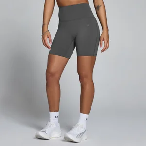 MP Dam Tempo Hög Midja Shorts - Dark Grey - Size M