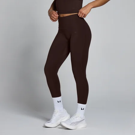 MP Dam Tempo Hög Midja Tights - Kakao