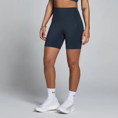 MP Dam Tempo Hög Midja Shorts - Mörkblå