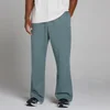 Oversized Straight Leg Joggingbyxor - Future Blue