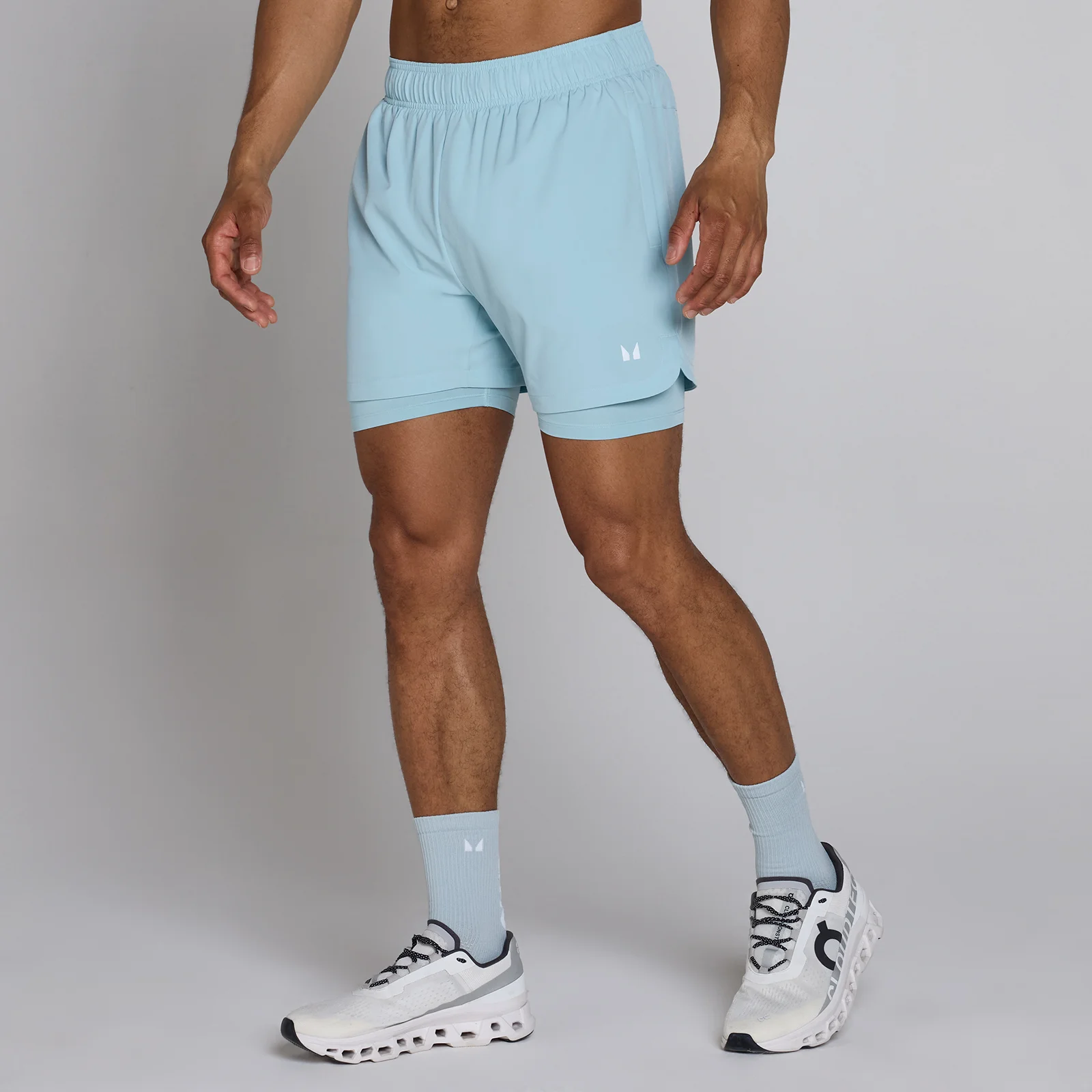 MP Men's Training 5" 2-in-1 Short - Ice - XS Bild 1