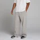 Oversized Straight Leg Joggingbyxor - Chalk Grey