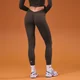 MP Women's Tempo Dipped Waist Leggings - Kakao