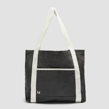 MP Contrast Canvas Tote Bag - Nattgrå