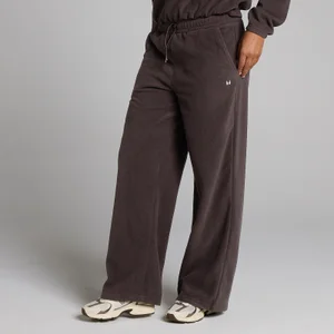 MP Fleece joggingbyxor med raka ben för kvinnor - Kakao - Size S
