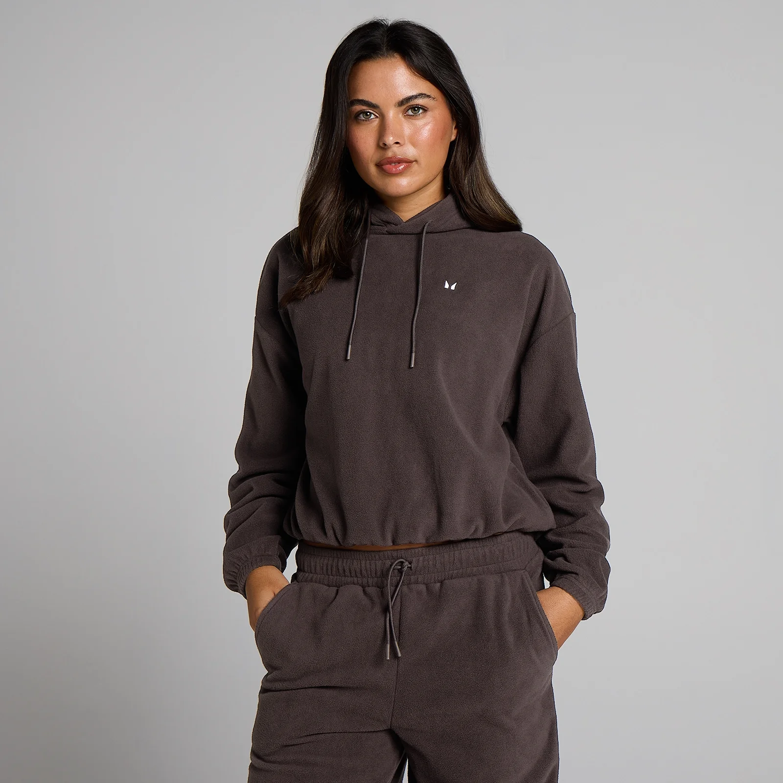 MP Women's Fleece Huvtröja - Kakao - S Bild 1