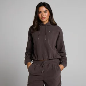MP Women's Fleece Huvtröja - Kakao - Size S