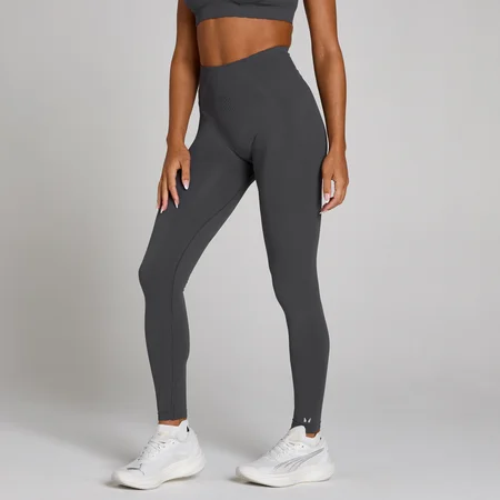 MP Women's Tempo Ultra Seamless Leggings - Robust Grå