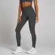 MP Women's Tempo Ultra Seamless Leggings - Robust Grå