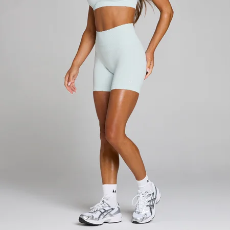 MP Women's Tempo Ultra Seamless Cycling Shorts - Blå Aura