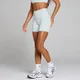 MP Women's Tempo Ultra Seamless Cycling Shorts - Blå Aura