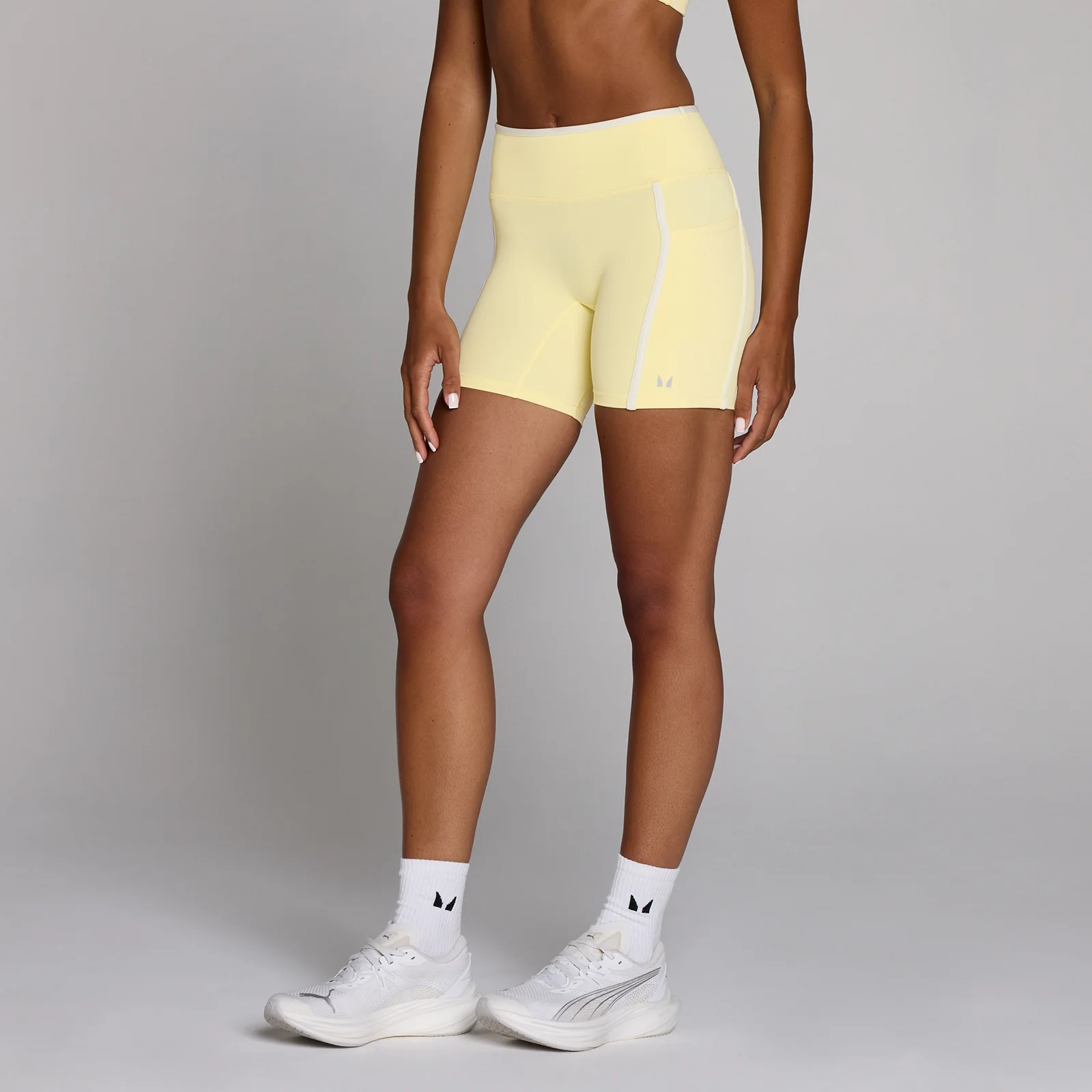MP Women's Velocity Contrast Cycling Shorts - Smörgul - S Bild 1