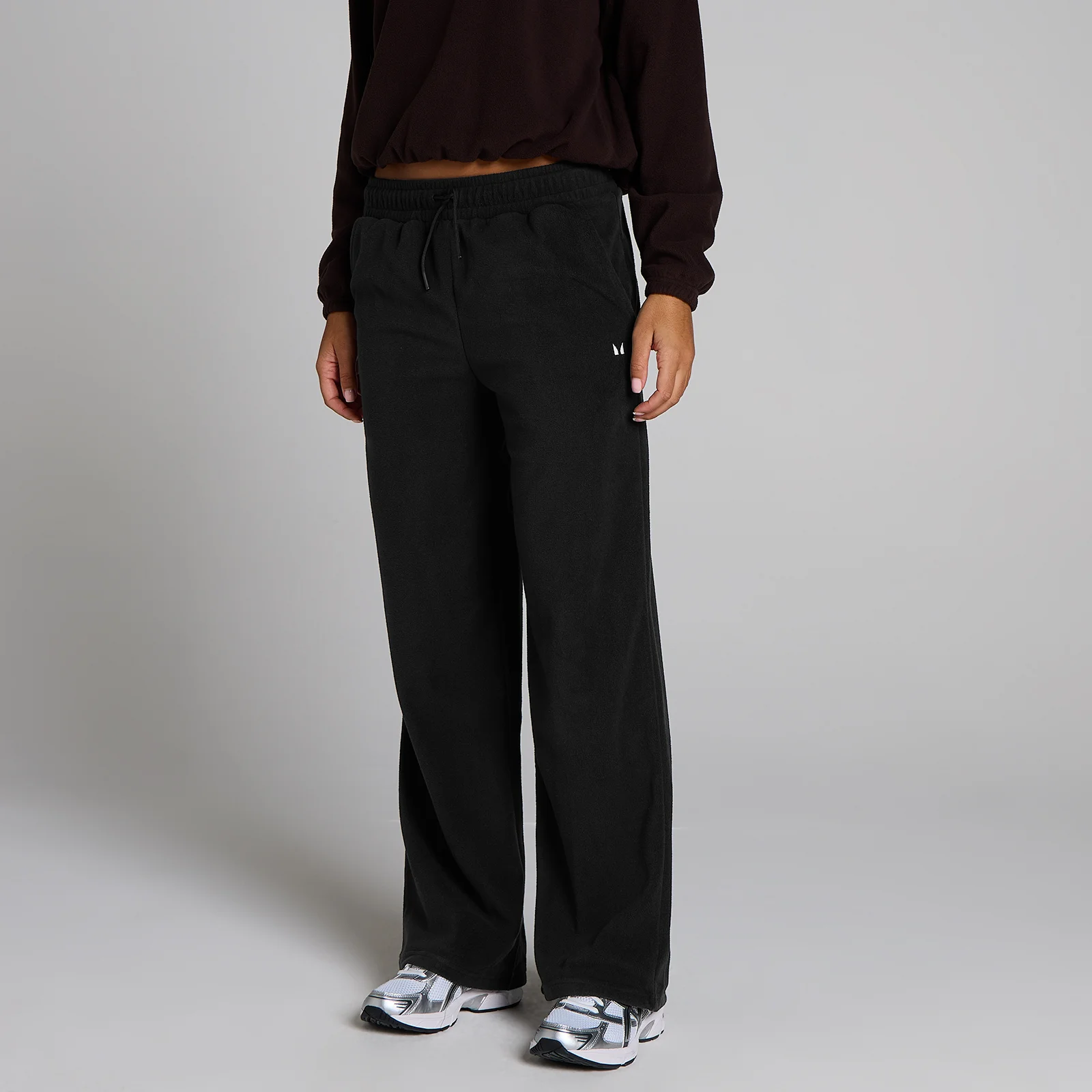 MP Women's Fleece Joggingbyxor Raka Ben - Svart - XS Bild 1