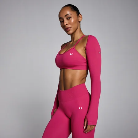 MP Women's Lift Sömlös Bolero - Djup Bär