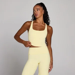 MP Women's Tempo Strappy Racerback Linne - Buttercream - Size XL