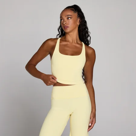 MP Women's Tempo Strappy Racerback Linne - Buttercream