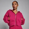 MP Lifestyle Huvtröja med Dragkedja för Kvinnor - Bold Berry