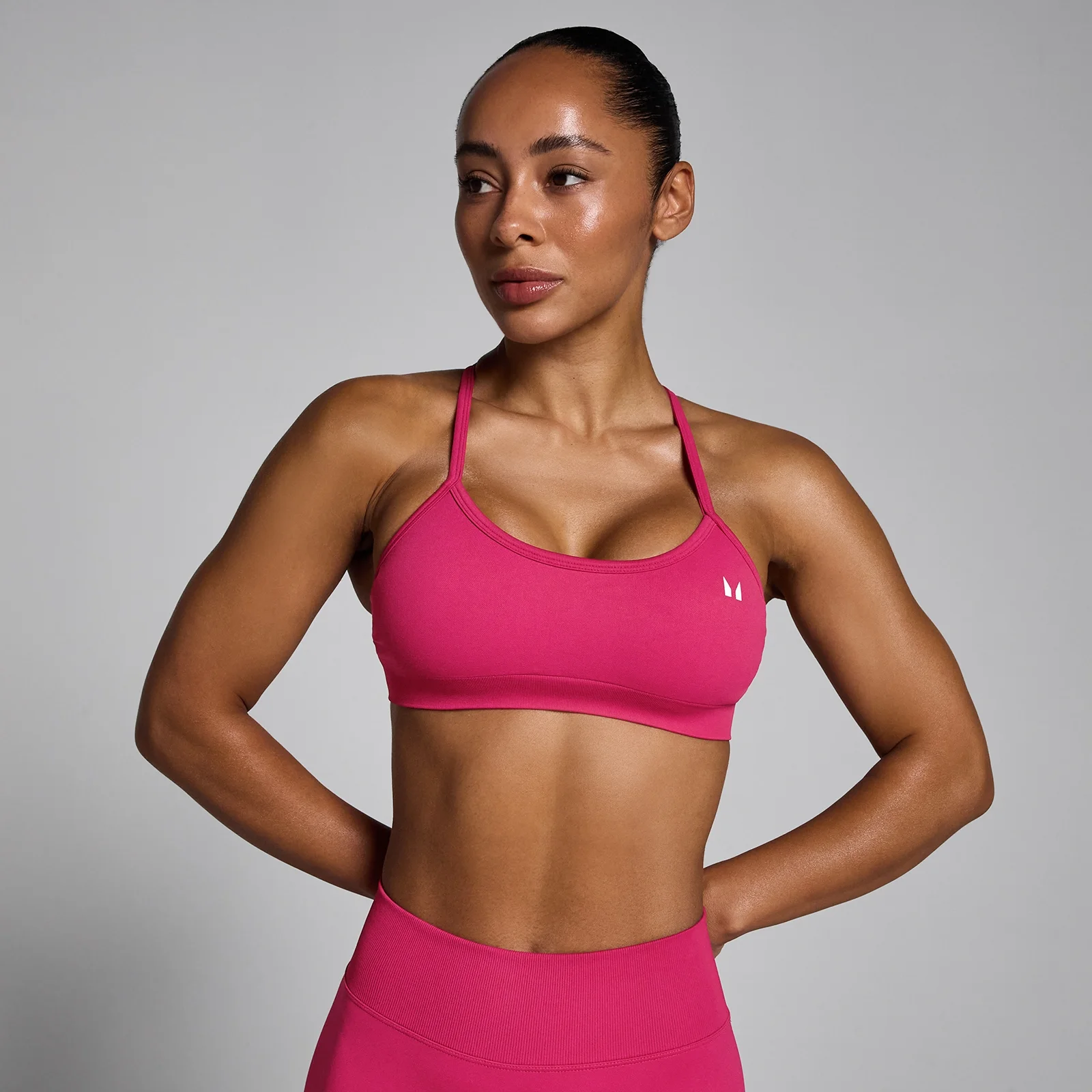 MP Women's Lift Seamless Strappy Bra - Bold Berry - M Bild 1
