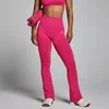 MP Women's Tempo Seamless Flared Leggings - Bold Berry