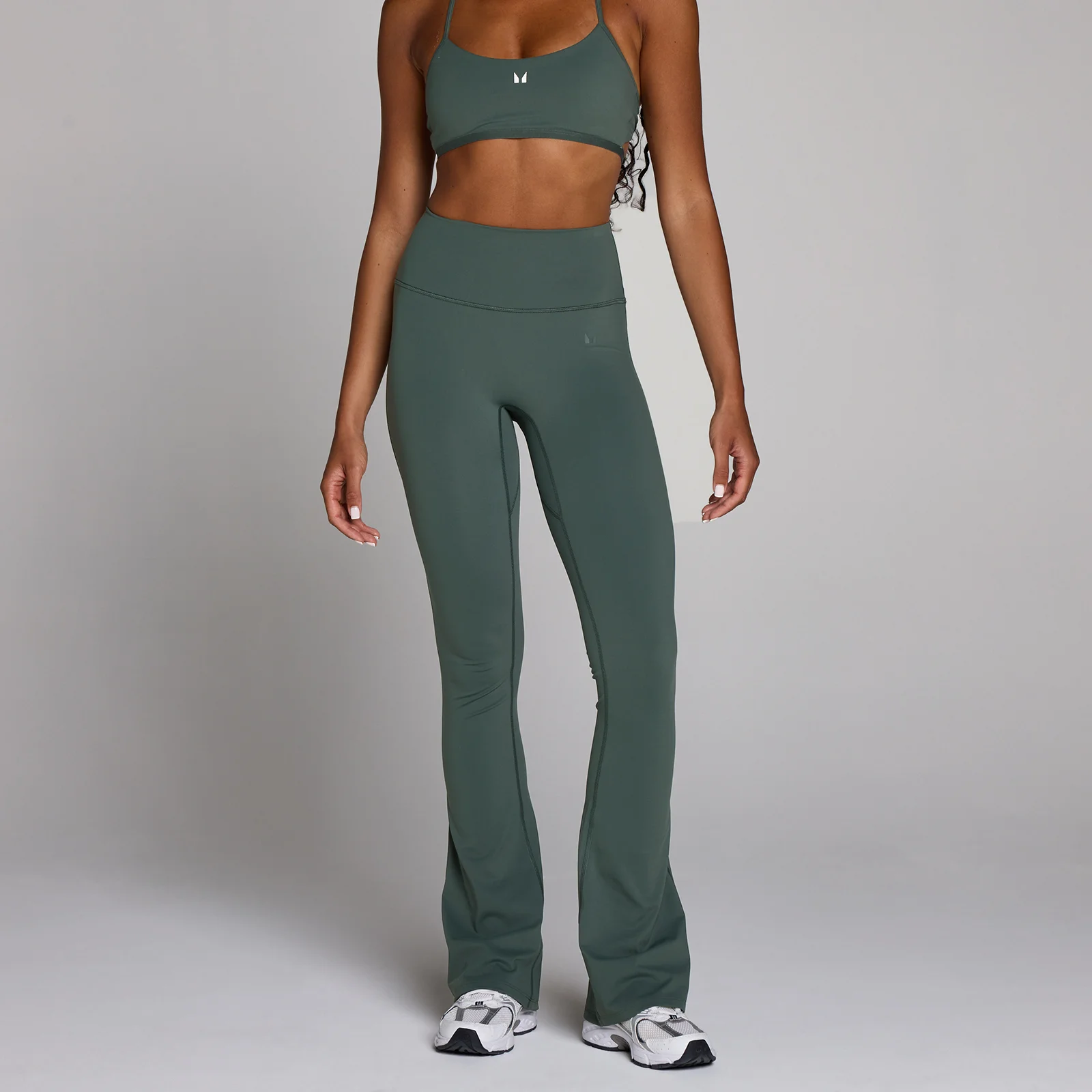 MP Women's Tempo Flared Leggings - Molngrön - XS Bild 1