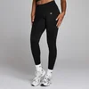 MP Seamless Invisible Scrunch leggings dam - Tvättad svart