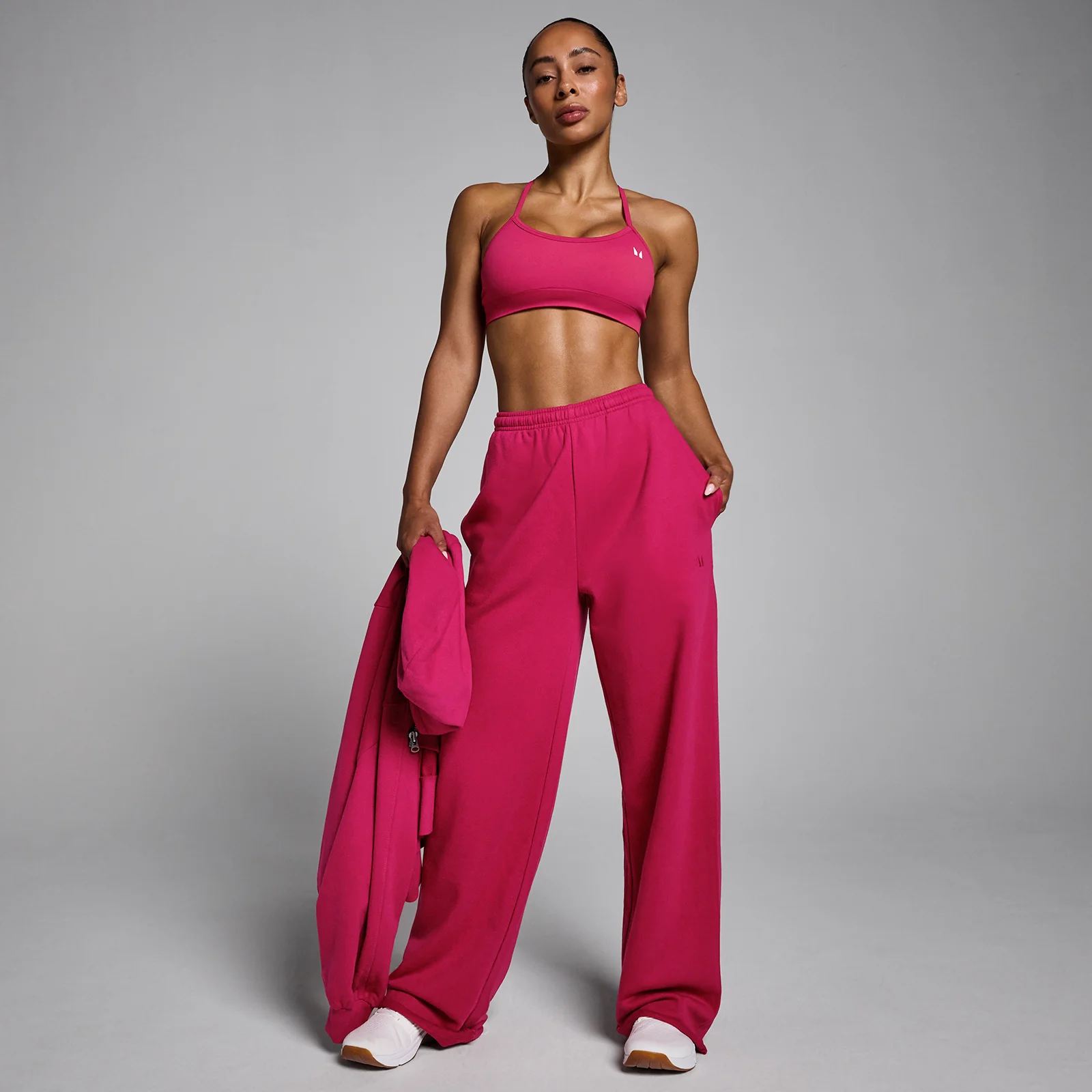 MP Women's Lifestyle Straight Leg Joggers - Bold Berry - S Bild 3