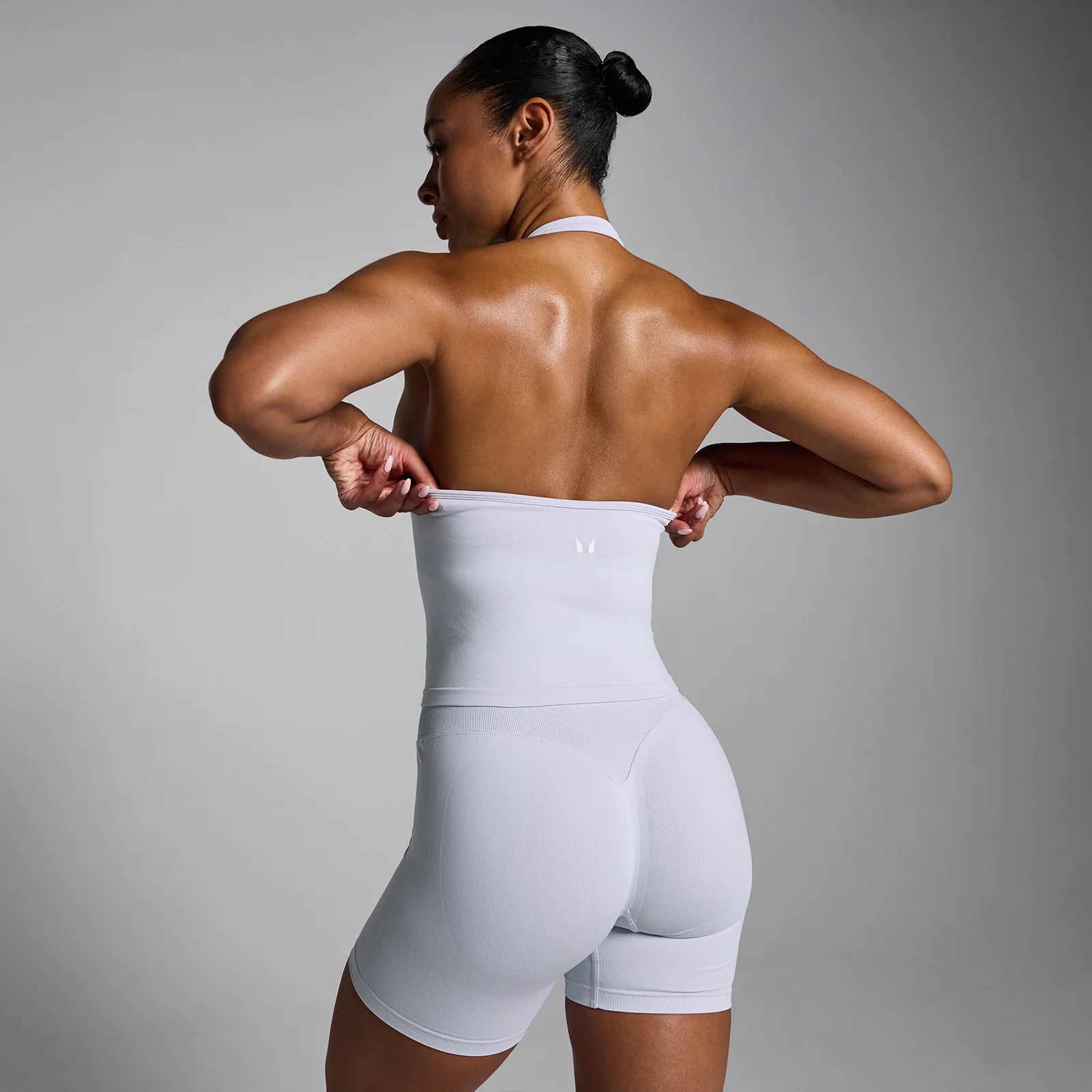 MP Women's Tempo Seamless Halter Neck Vest - Chalk Dust - S Bild 2