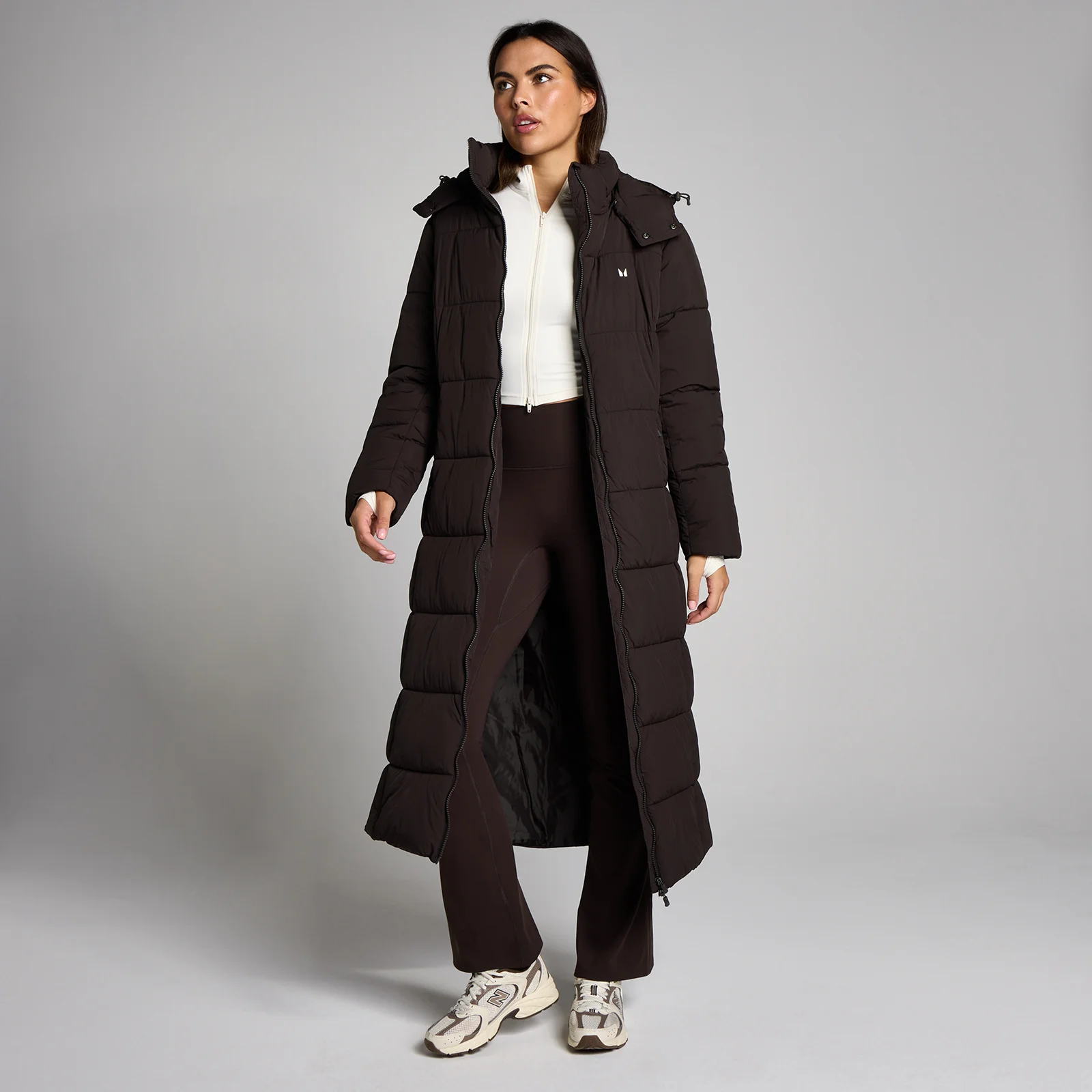 MP Women's Maxi Padded Puffer Jacket - Kakao - S Bild 1