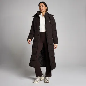 MP Women's Maxi Padded Puffer Jacket - Kakao - Size S