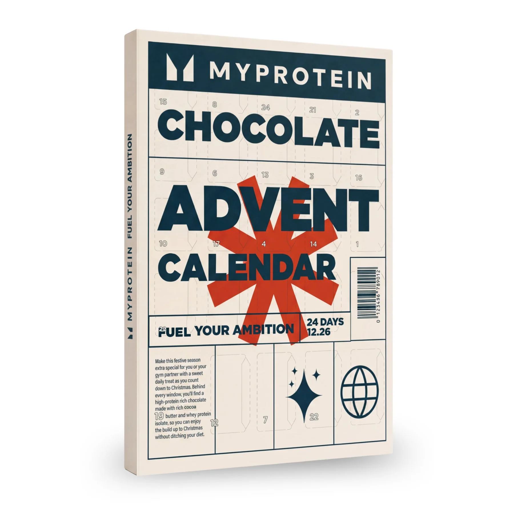 Choklad Protein Adventskalender Bild 1