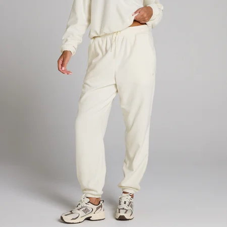 MP damjoggingbyxor i fleece - Pearl