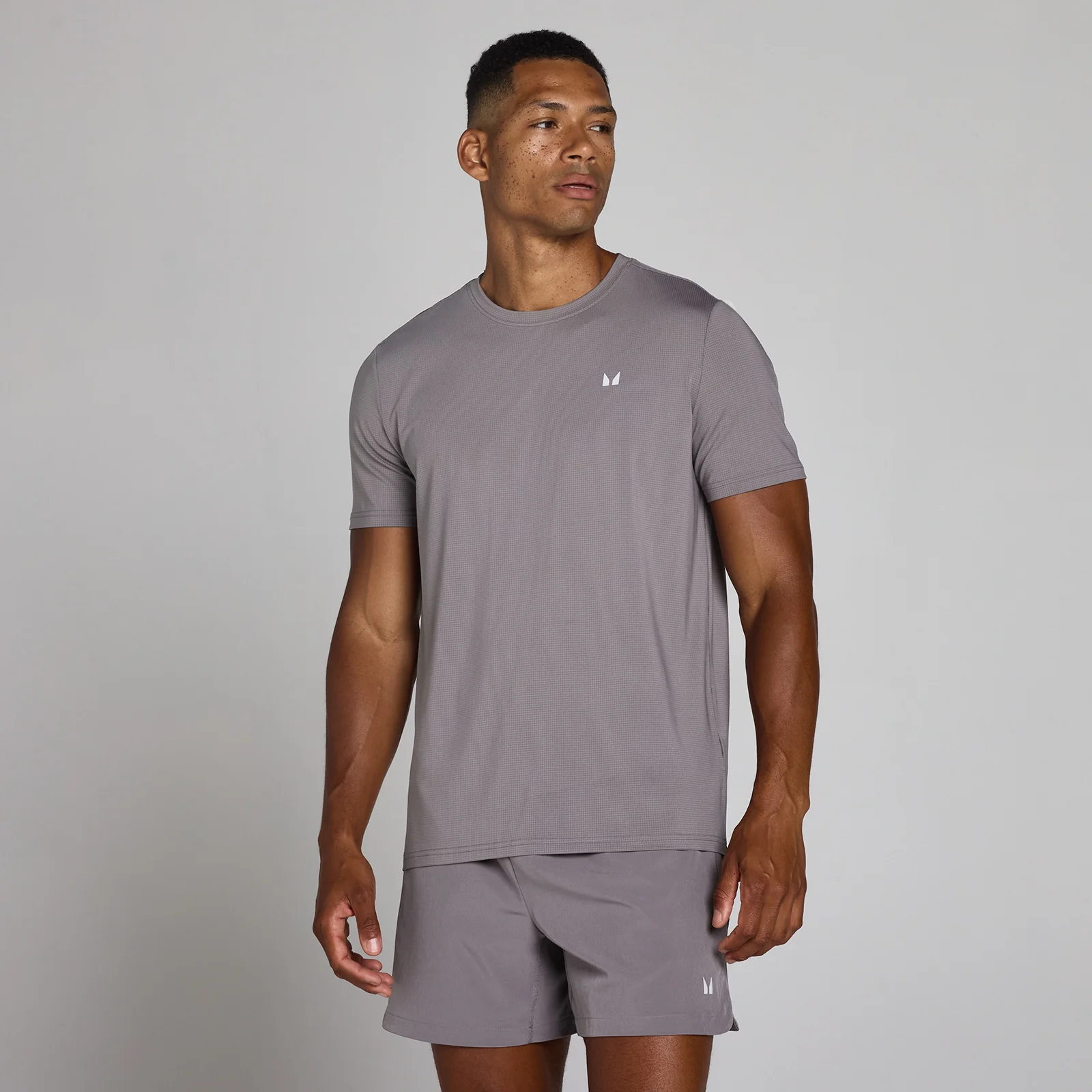 MP Men's Training Grid T-Shirt - Graphite - M Bild 1