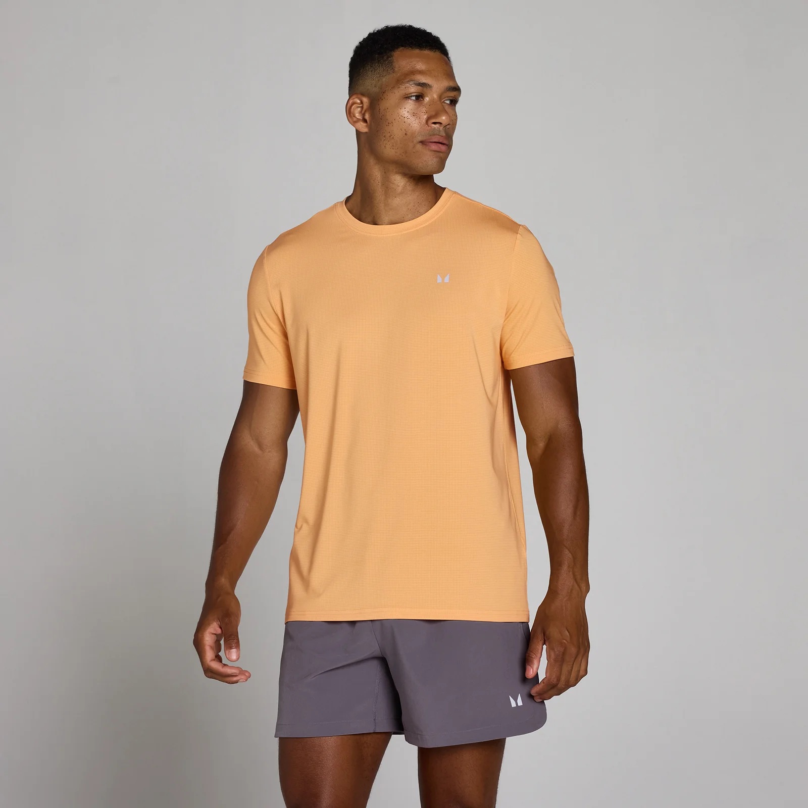 MP Men's Training Grid T-Shirt - Apricot - M Bild 1