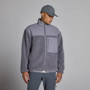 MP Borg fleecetröja för män - Mörkgrå melerad - Size XS