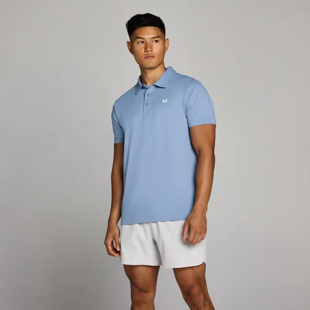 MP Men's Training Polo Shirt - Dimmblå