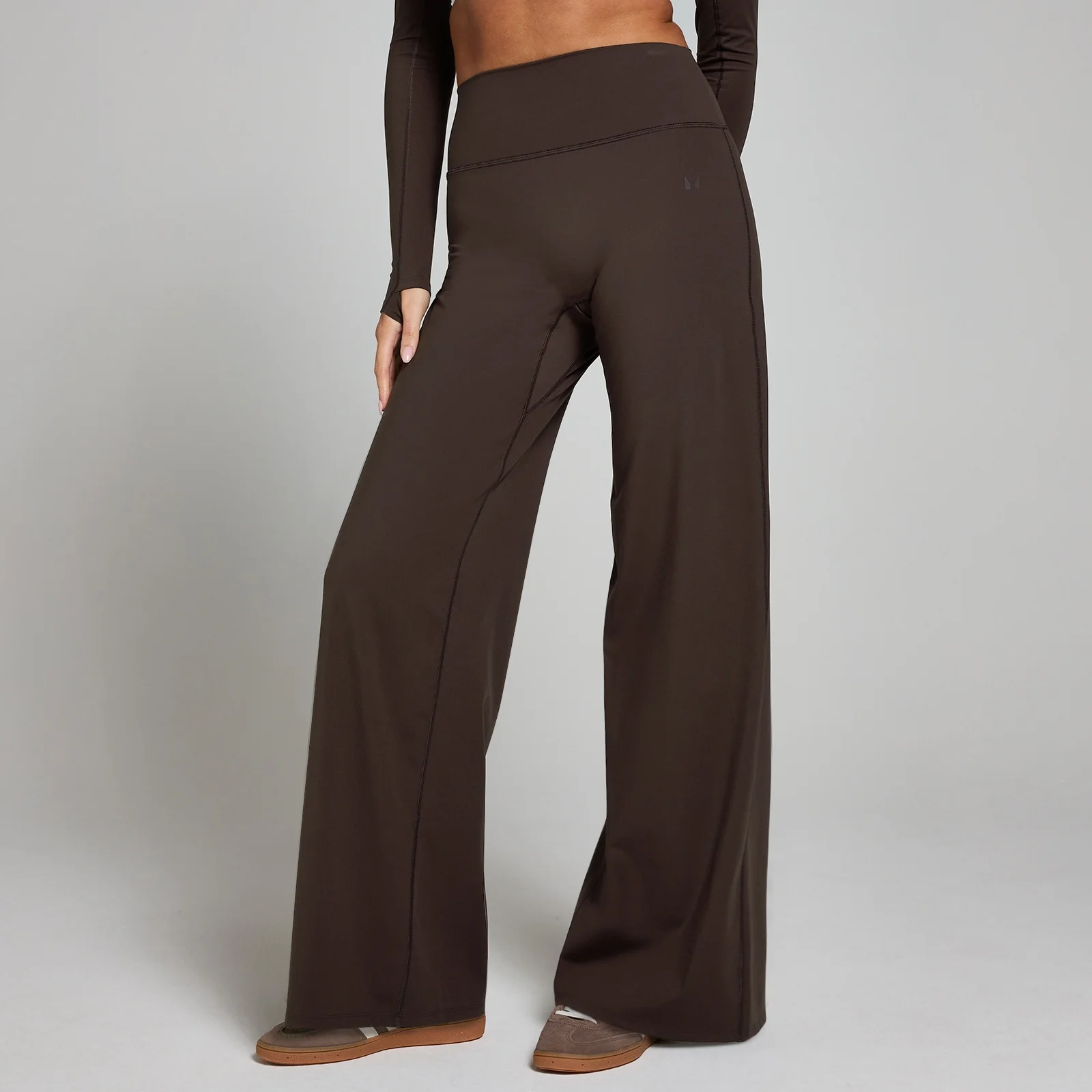 MP Women's Petite Tempo Wide Leg Leggings - Kakao - S Bild 1