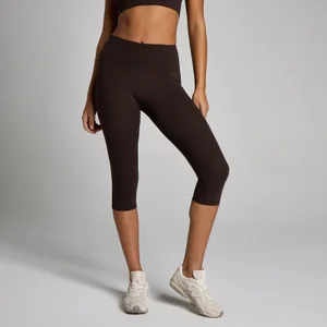 MP Dam Tempo Capri Leggings - Kakao - Size S