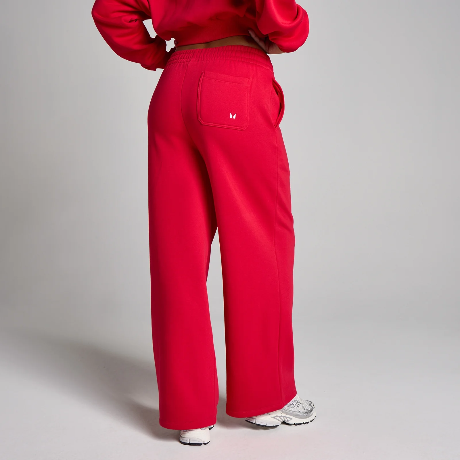 MP Dam Basic Straight Leg Joggingbyxor - Chilli - M Bild 2