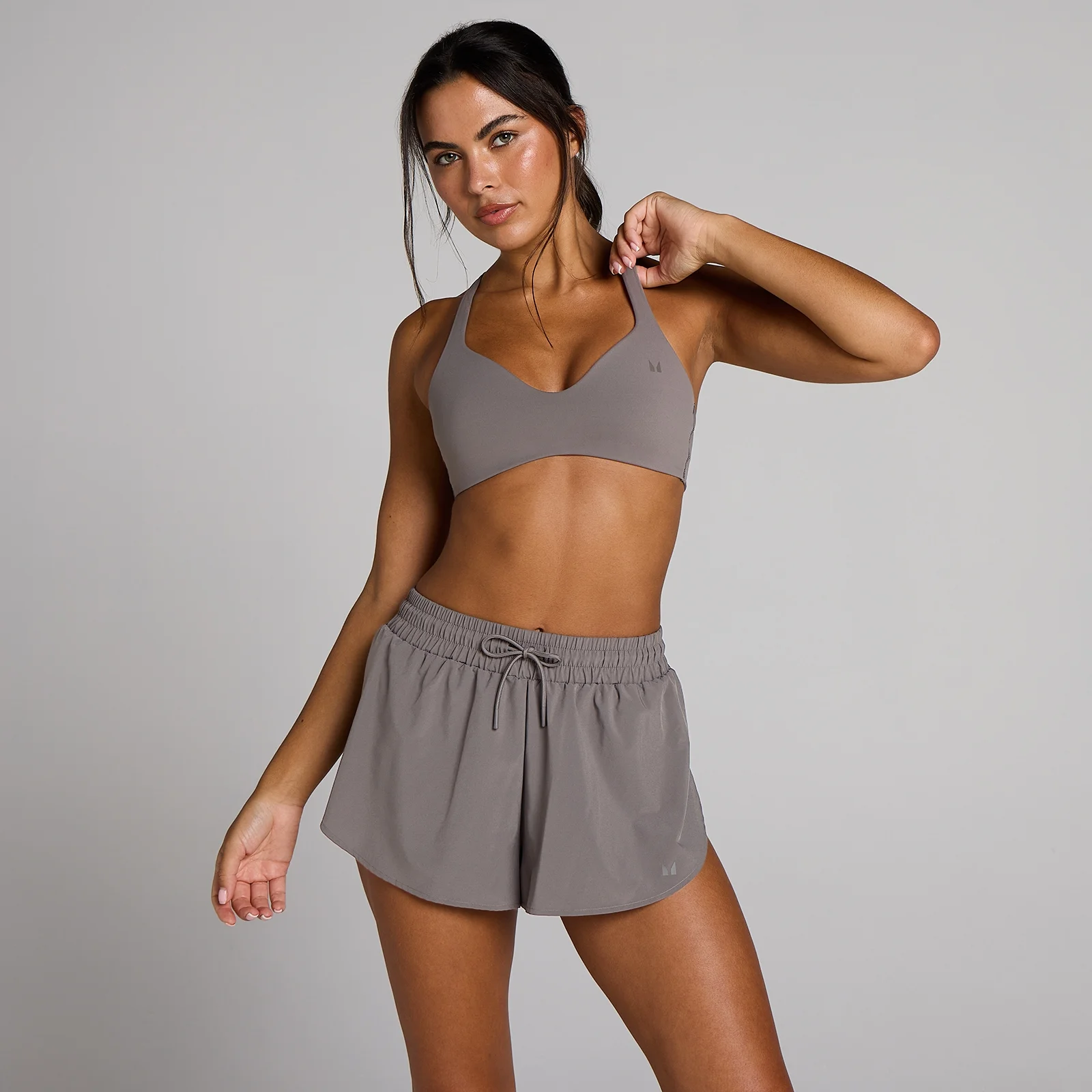 MP Women's Tempo Twist Back Bra - Mörk Tryffel - XS Bild 1