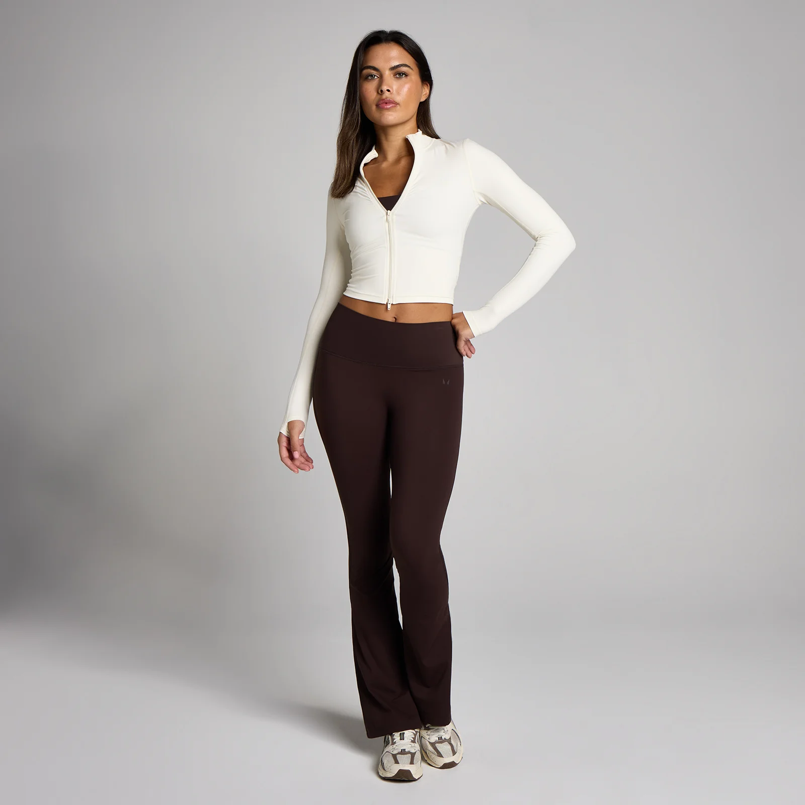 MP Dam Tempo Cropped Jacka - Vanilj - L Bild 3