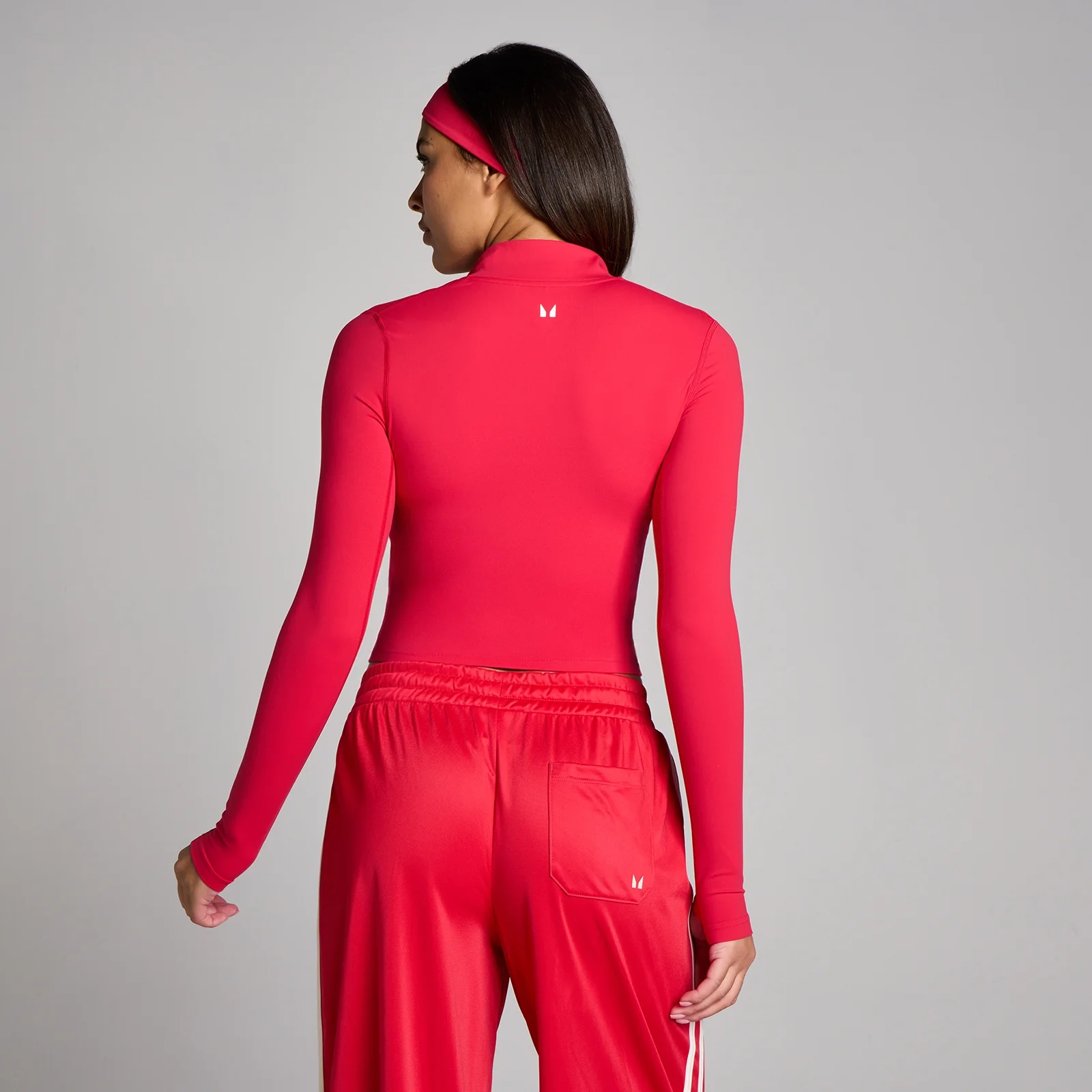 MP Dam Tempo Cropped Jacka - Chilli - L Bild 2