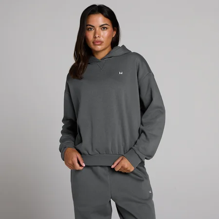 MP Basics oversized huvtröja för kvinnor - Mörkgrå