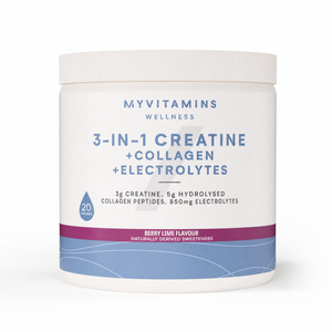 3-i-1 Kreatin + Kollagen + Elektrolyter - Flavour Mixed Berry Lime