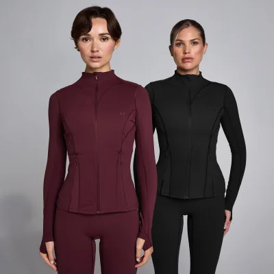 MP Women's SculptForm Zip Through Jacket - Svart - XS Bild 6