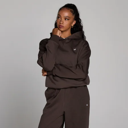 MP Women's Basics Oversized Huvtröja - Kakao