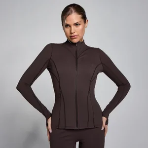 MP Women's SculptForm Zip Through Jacket - Kakao - Size S