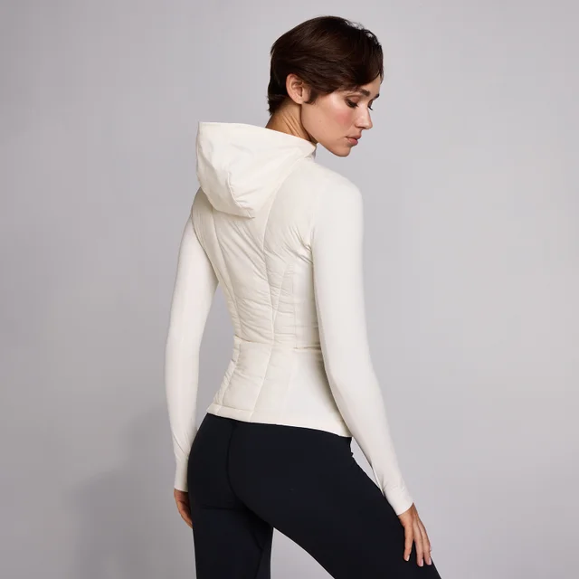 MP Women's SculptForm Hybridjacka - Pearl